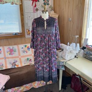 Vintage Floral Dress